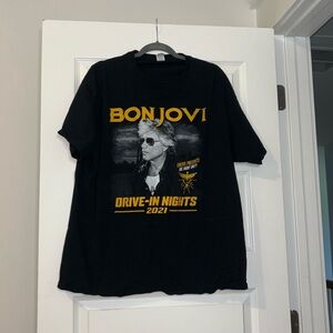 Bon Jovi drive-in night tour shirt